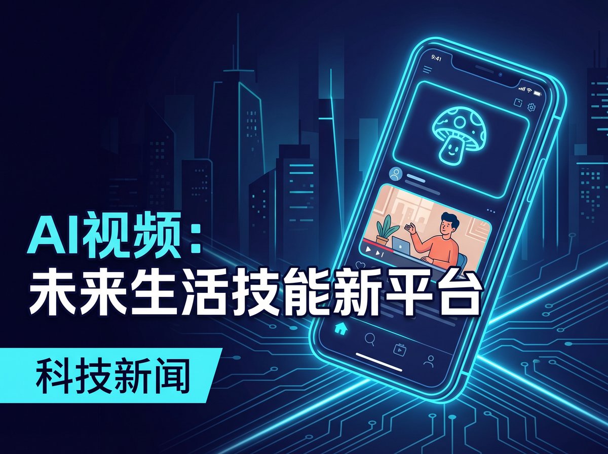 蘑菇视频AI视频技术新闻资讯